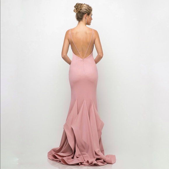 Cinderella Divine UE006 Fitted Evening Dress - Picture 3 of 8